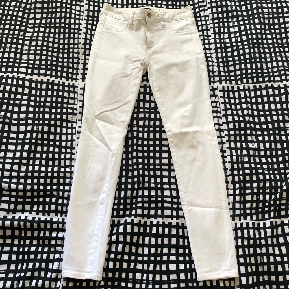 Ae white jegging